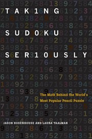 Front cover of Taking sudoku seriously by Jason Rosenhouse