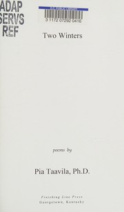 Cover of Two winters by Pia Taavila
