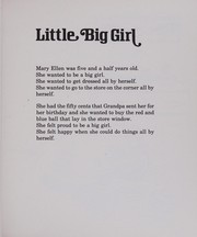Front cover of Little Big Girl by Althea J. Horner