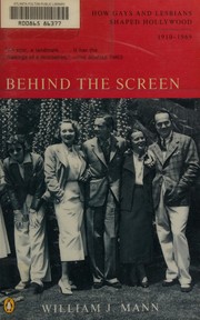 Cover of Behind the screen by William J. Mann