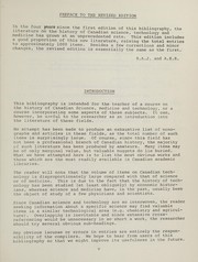 Cover of A bibliography for courses in the history of Canadian science, medicine and technology by Richard A. Jarrell