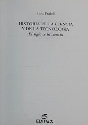 Front cover of El Siglo De La Ciencia by Lucas Fraioli