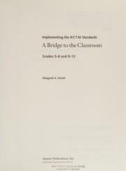 Cover of Implementing the NCTM standards by Margaret A. Farrell