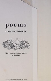 Front cover of Poems by Vladimir Nabokov