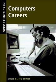 Cover of Opportunities in Computer Careers by Julie Kling Burns