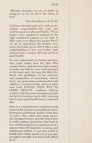 Front cover of Eating your way to good health by Jean G. Wade