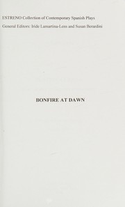 Front cover of Bonfire at dawn by Jaime Salom