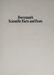 Front cover of Everyman's Scientific Facts and Feats by Magnus Pyke