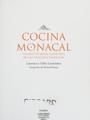Front cover of Cocina monacal by Laurence Laurendon