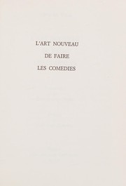 Front cover of Arte nuevo de hacer comedias en este tiempo by Lope de Vega