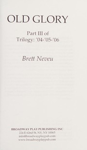 Cover of Old glory by Brett Neveu