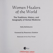 Front cover of Women healers of the world by Holly Bellebuono