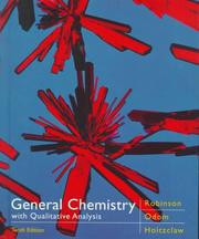 Cover of General chemistry with qualitative analysis by Robinson, William R.