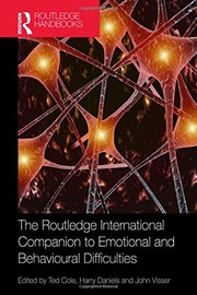 Front cover of The Routledge international companion to emotional and behavioural difficulties by Ted Cole