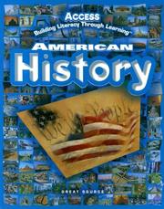 Front cover of American history by Elva Duran
