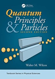 Cover of Quantum Principles and Particles Second Edition by Walter Wilcox