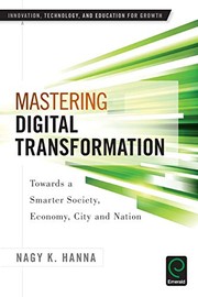 Cover of Mastering Digital Transformation by Nagy K. Hanna