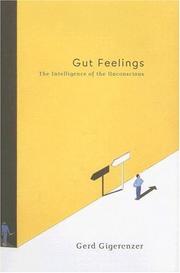 Cover of Gut Feelings by Gerd Gigerenzer