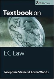 Cover of Textbook on EC law by Josephine Steiner