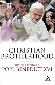 Front cover of Christian brotherhood by Joseph Ratzinger