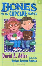 Front cover of Bones and the cupcake mystery by David A. Adler