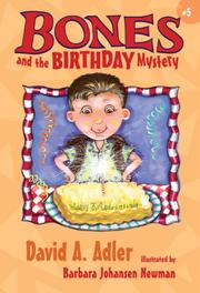Front cover of Bones and the Birthday Mystery (Bones) by David A. Adler