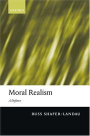 Cover of Moral realism by Russ Shafer-Landau