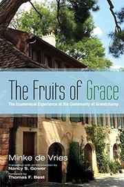 Front cover of Fruits of Grace by Minke de Vries