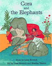 Front cover of Cora and the Elephants by Lissa Rovetch