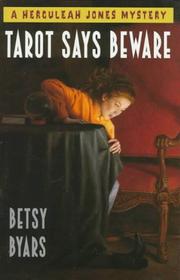 Front cover of Tarot Says Beware by Betsy Cromer Byars