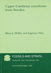 Front cover of Upper Cambrian conodonts from Sweden by Klaus J. Müller