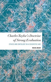Cover of Charles Taylor's Doctrine of Strong Evaluation by Michiel Meijer