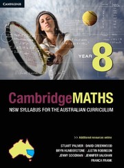 Front cover of Cambridge Mathematics NSW Syllabus for the Australian Curriculum, Year 8 by Stuart Palmer