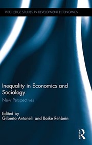 Cover of Inequality in Economics and Sociology by Gilberto Antonelli