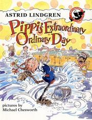 Front cover of Pippi's extraordinary ordinary day by Astrid Lindgren