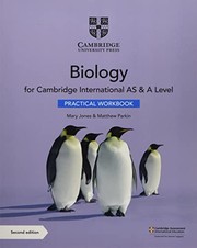 Front cover of Cambridge International AS and a Level Biology Practical Workbook by Mary Jones
