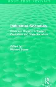 Cover of Industrial Societies by Richard Scase