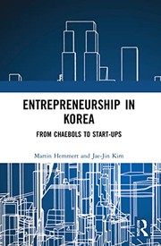 Front cover of Entrepreneurship in Korea by Martin Hemmert