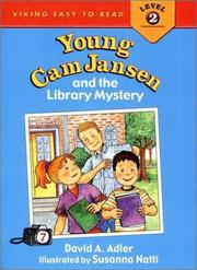 Front cover of Young Cam Jansen and the library mystery by David A. Adler