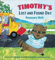 Cover of Timothy's lost and found day by Rosemary Wells