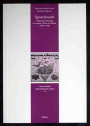 Front cover of Sprachinseln by Susanne Marten-Finnis