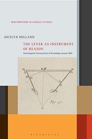 Front cover of Lever As Instrument of Reason by Jocelyn Holland
