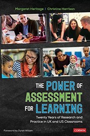 Cover of Power of Assessment for Learning by Margaret Heritage