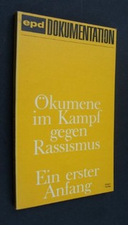 Cover of Oekumene im Kampf gegen Rassismus by Elisabeth Adler