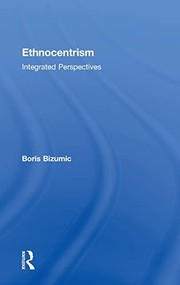 Front cover of Ethnocentrism by Boris Bizumic