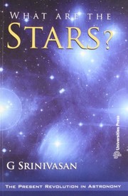 Front cover of What are the stars? by G. Srinivasan