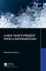 Front cover of New Year's Present from a Mathematician by Snezana Lawrence