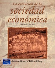 Front cover of La evolución de la sociedad económica. by Robert L. Heilbroner