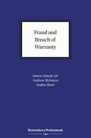 Front cover of Fraud and Breach of Warranty by Geoffery Kuehne
