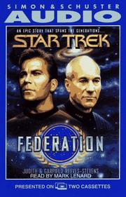 Front cover of Star Trek Federation Cassette by Judith Reeves-Stevens